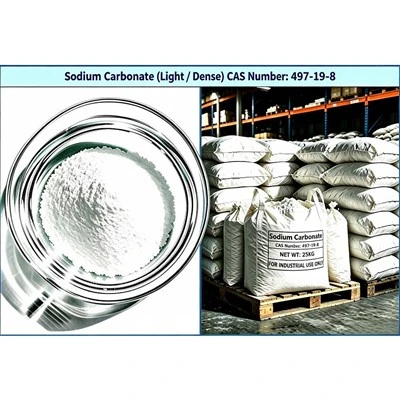 Sodatuhka / natriumkarbonaatti (kevyt / tiheä) CAS 497-19-8